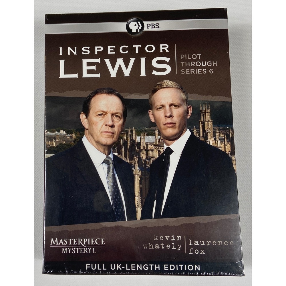 Inspector Lewis PBS DVD 14 Disc Set Pilot Through Series 6 Masterpiece Mystery!